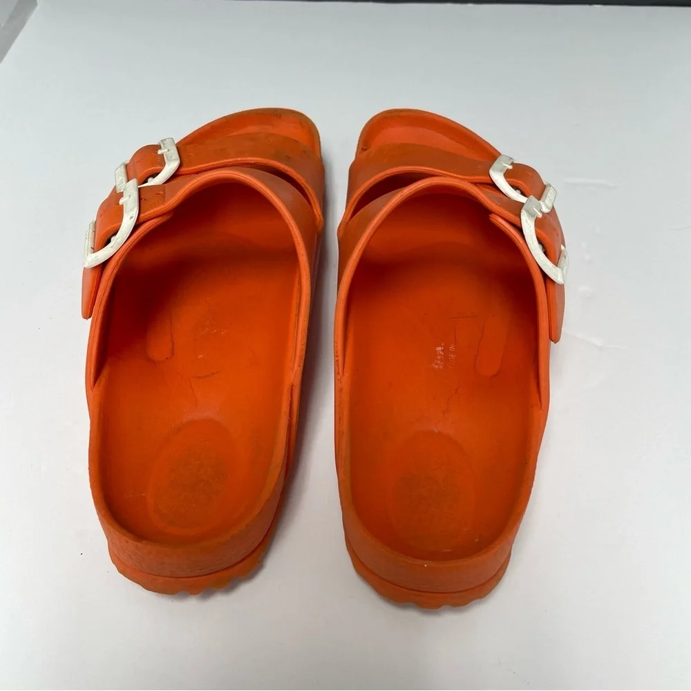 Birkenstock Arizona‎ Eva Essentials Sandals Red EU 38 W7 M5  Lightweight comfy